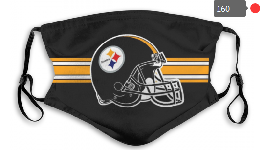 NFL Pittsburgh Steelers #10 Dust mask with filter->nfl dust mask->Sports Accessory